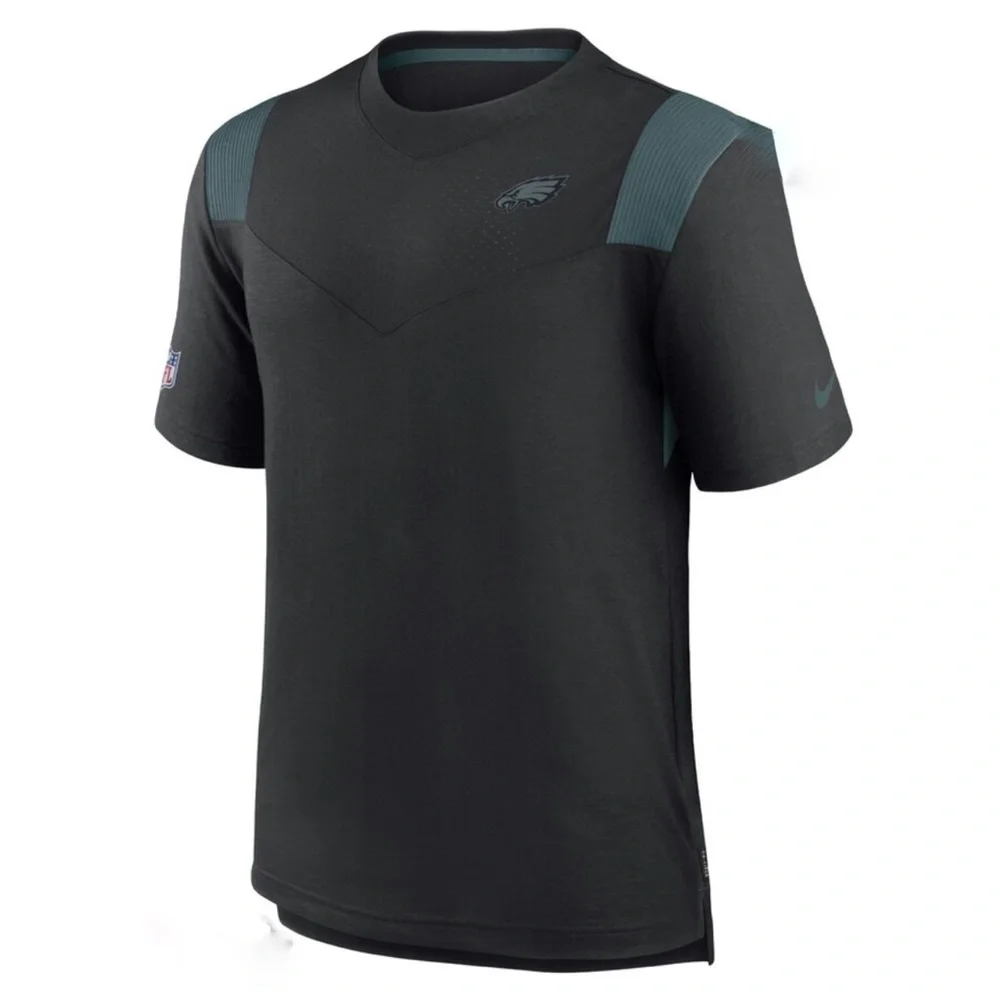 Nike Philadelphia Eagles Sideline Dri-FIT Tee 3XL Black NFL Performance